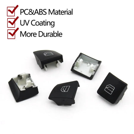 Car Interior Window Button Switch Cover Cap For Mercedes Benz A B C E GLA GLK Class W176 W246 W204 W212 W207 W156 X204 by InterCyprus Trading Ltd