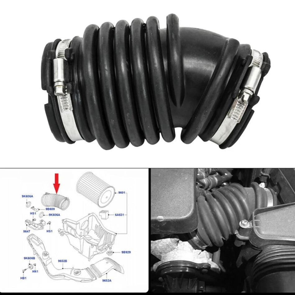 Tubo dell'aria di aspirazione per Ford Focus MK2 e C-Max 1.8/2.0 Motore Duratec Sostituzione a misura