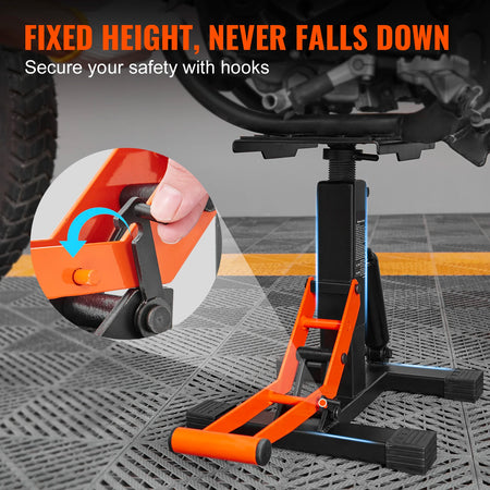 SucceBuy Motorcycle Jack Lift Stand &ndash; Height Adjustable