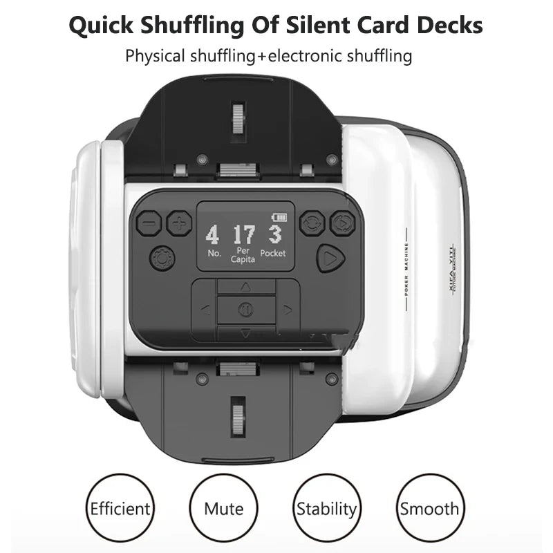 Automatic Card Dealer &ndash; Rechargeable Shuffler for Card Games
