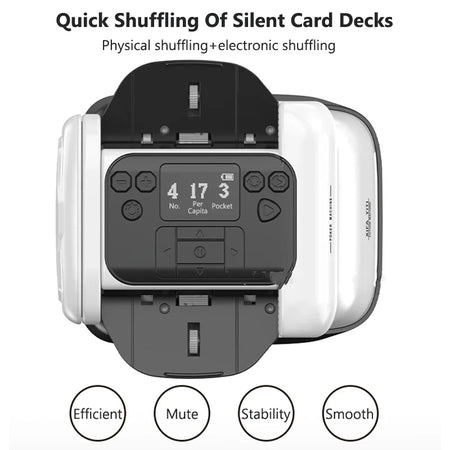 Automatic Card Dealer &ndash; Rechargeable Shuffler for Card Games