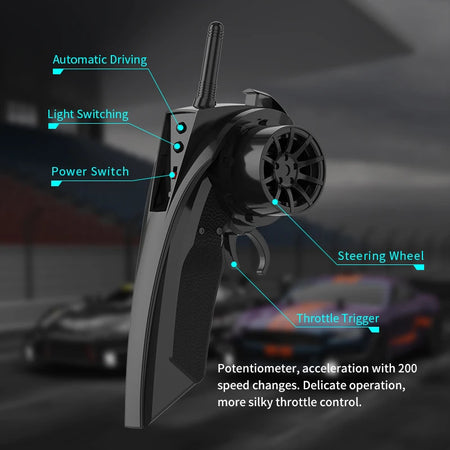 Cross Border 2.4G Remote Controlled Electric Toy Car &ndash; High-Speed Off-Road Racing