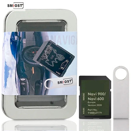 SMIOST 16GB GPS SD Vauxhall 600 900 &ndash; 2020 Navigation Maps CHINA / Nav 600 900 with USB