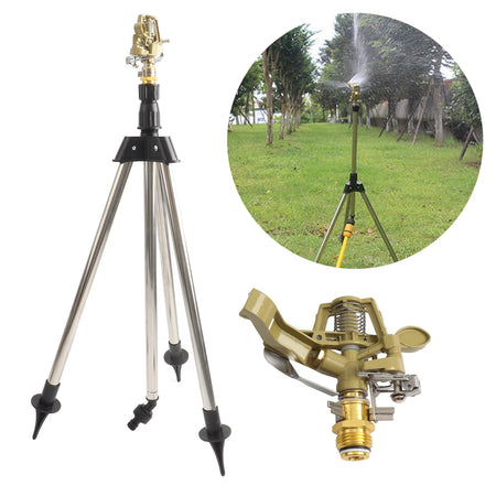 Impact Sprinkler On Spike Base - 360 Degree Coverage