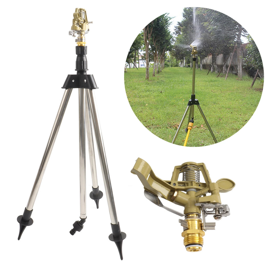 Impact Sprinkler On Spike Base - 360 Degree Coverage