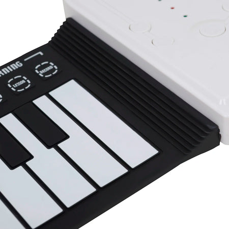 IRIN 49-Key Hand Roll Up Piano &ndash; Foldable Silicone Keyboard