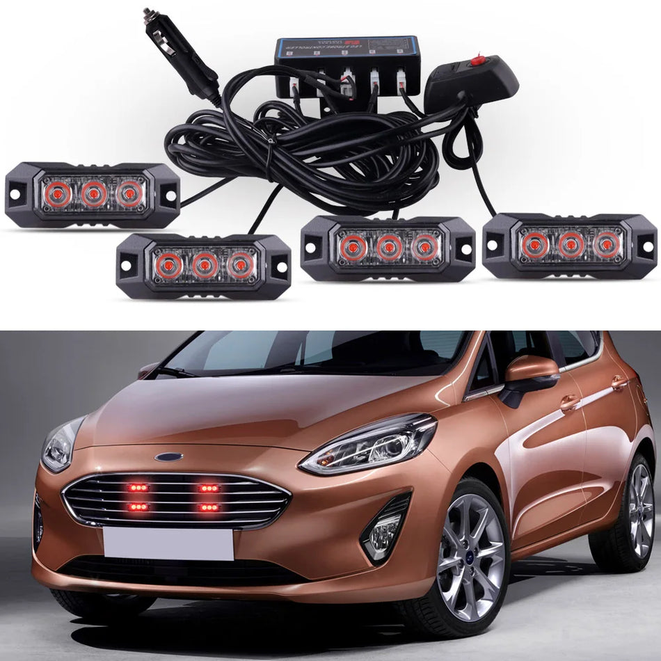 03K Flashing Light - Waterproof Vehicle Strobe Ultra Bright