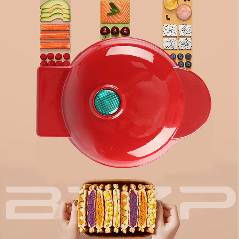 Mini Bubble Egg Waffle Maker s neprianjajućom površinom