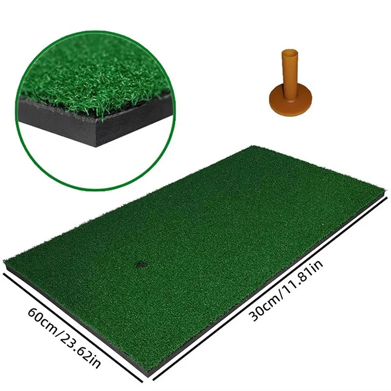 Golf Exercise Mat EVA Indoor Outdoor &ndash; All Weather Practice Mat ad Tee