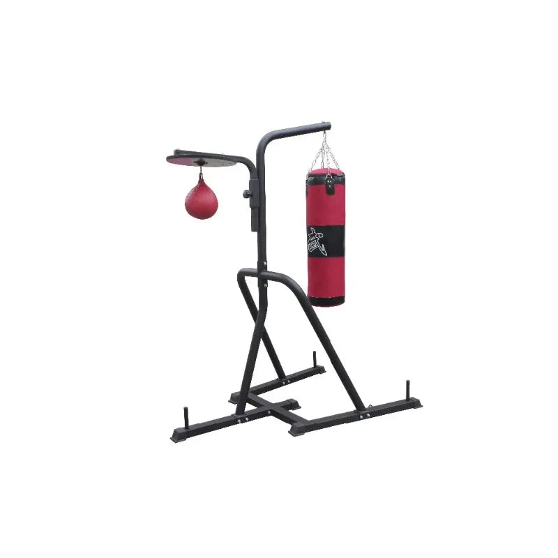 Commercial Standing Boxing Punching Machine With Steel Frame For Gym Training