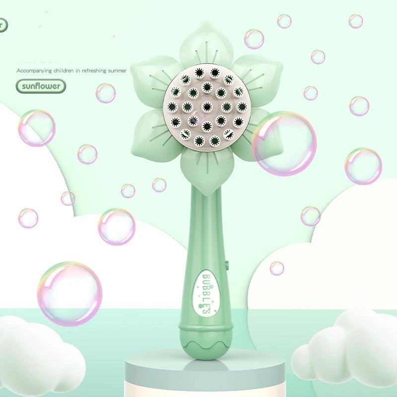 Sunflower Bubble Wand - 23 Hole Bubble Maker For Kids