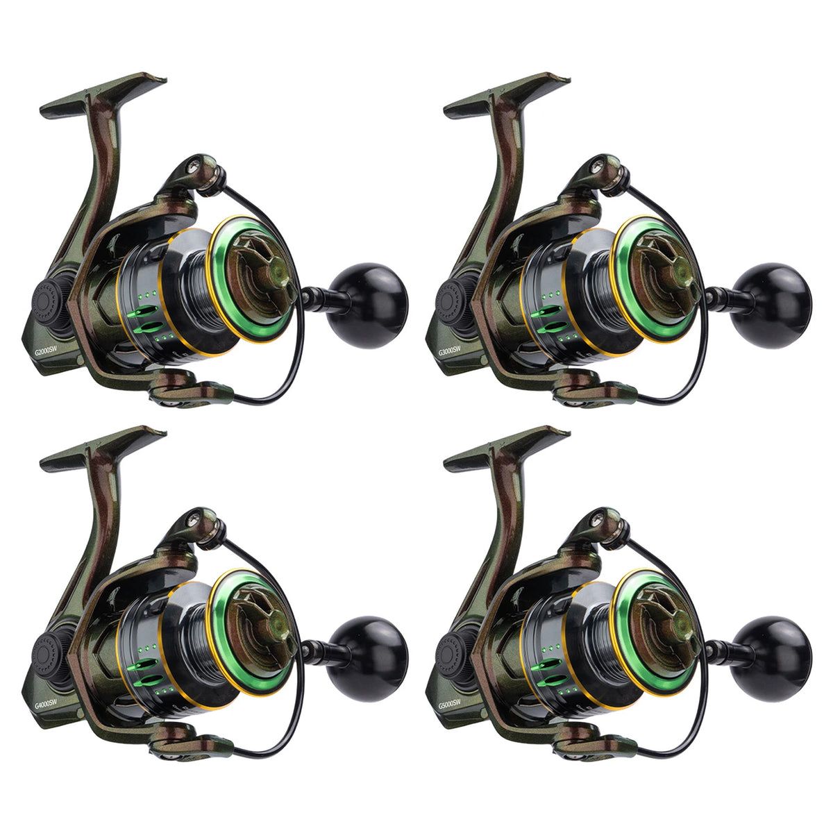 3+1 Ball Bearings Saltwater Fishing Reel &ndash; All Metal Build
