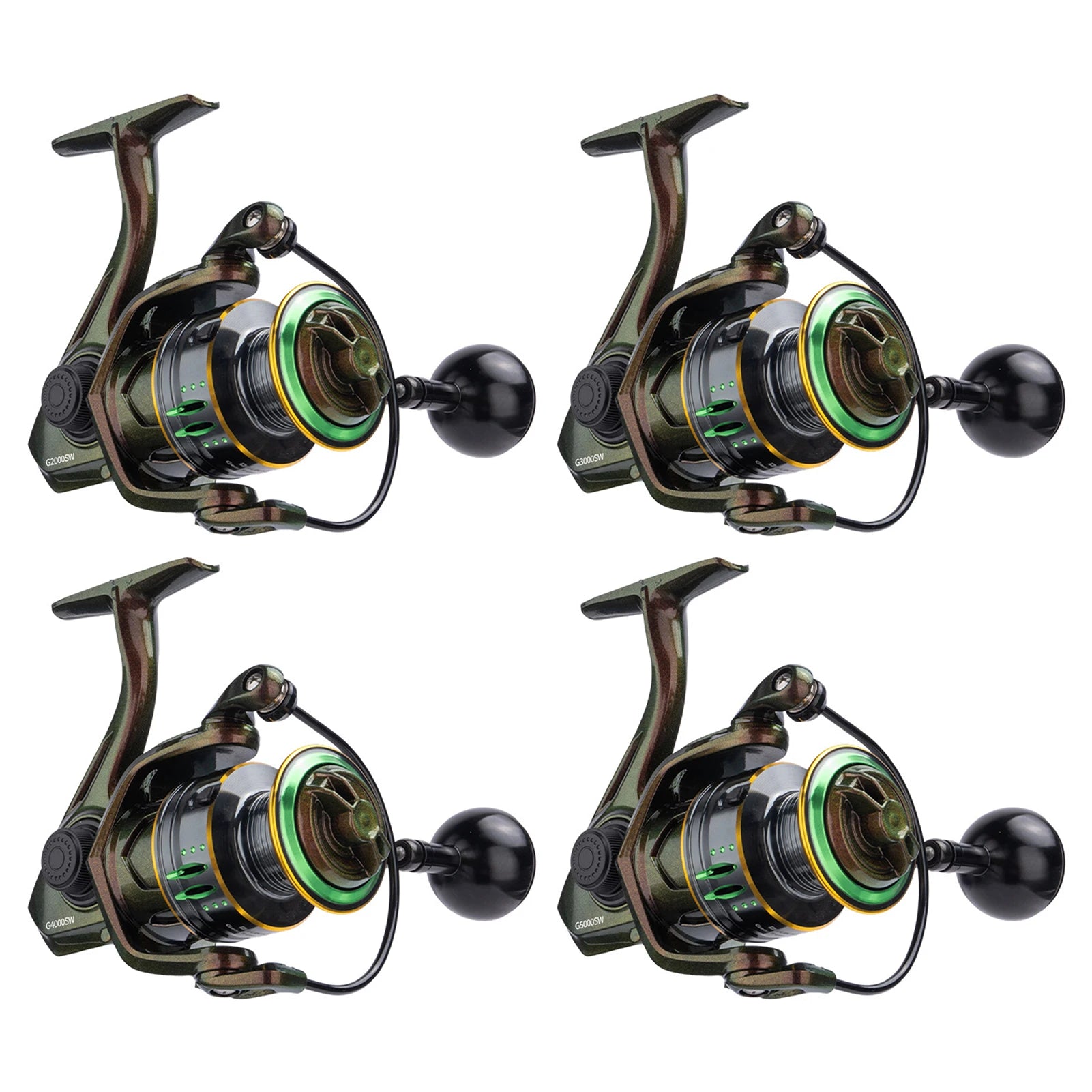 3+1 Ball Bearings Saltwater Fishing Reel &ndash; All Metal Build