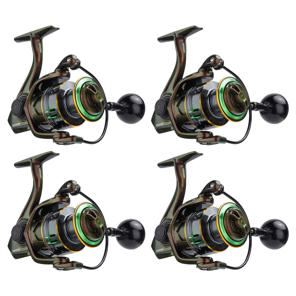 3+1 Ball Bearings Saltwater Fishing Reel &ndash; All Metal Build