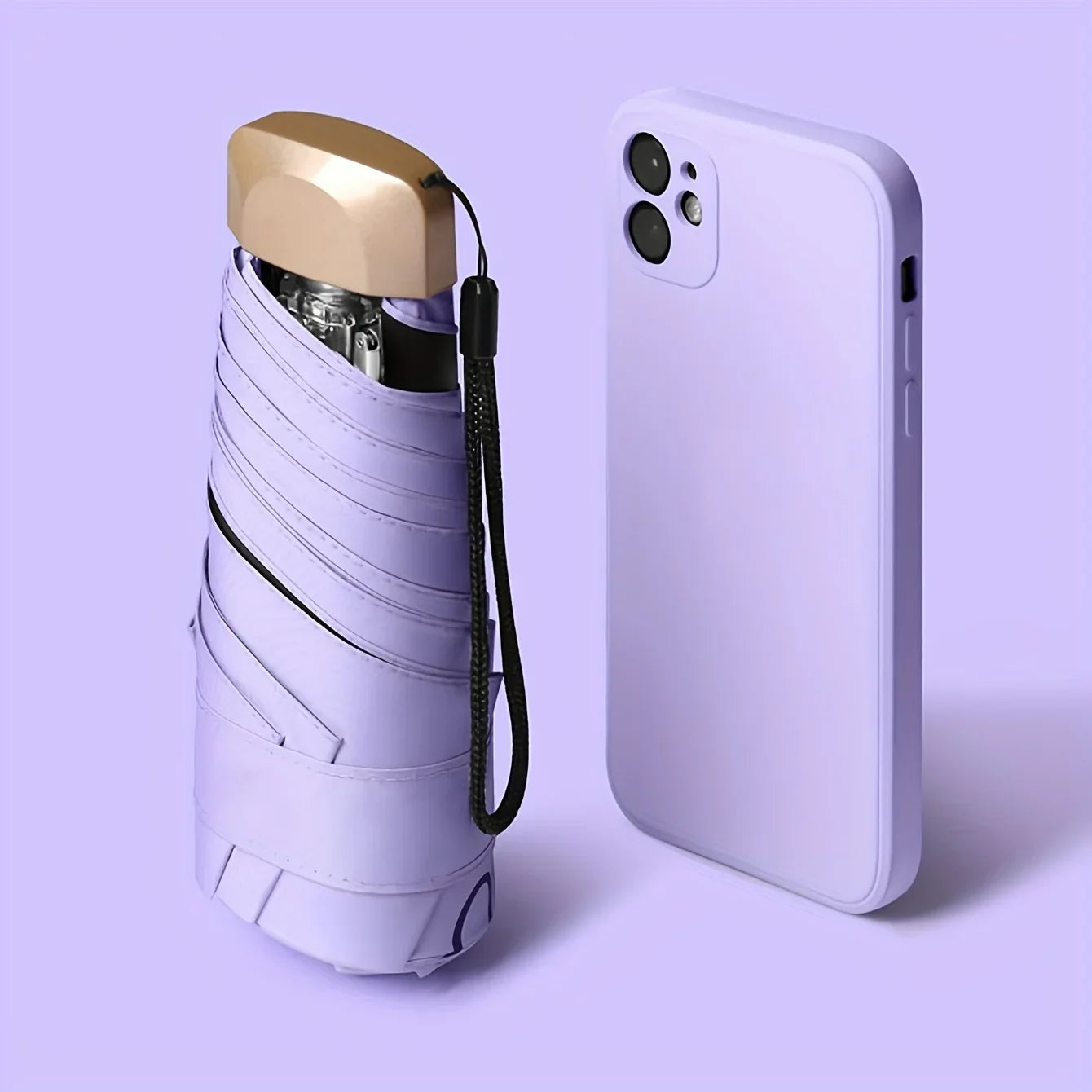 Xiaomi Outdoor Mini Sun Umbrella - UV Protection, Ultralight &amp; Foldable PURPLE