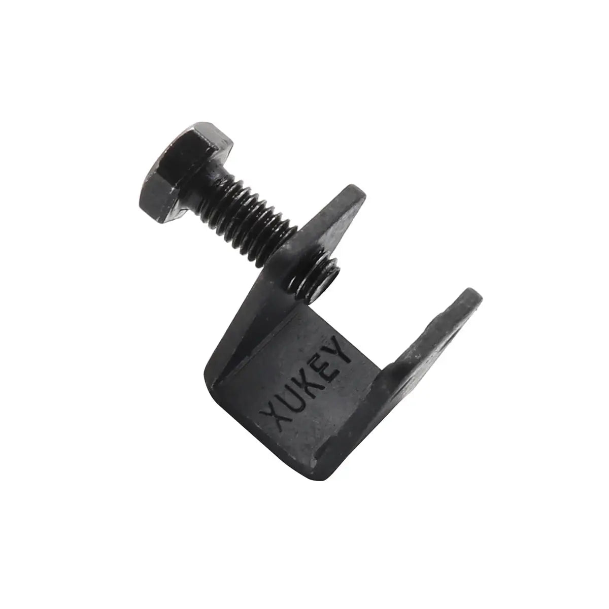 8x Universal Mud Flaps Splash Guard Black C U Clamps Bolt On No Drilling Clips For Car AUTO With Fender Flange by InterCyprus Trading Ltd