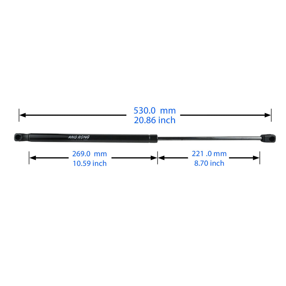 Gasdruckfedern 530mm für Nissan Qashqai J11 Heckklappe