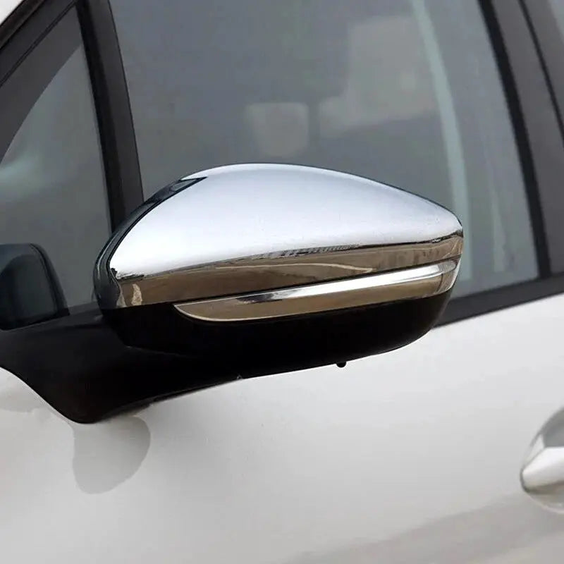 Side Mirror Cover Chrome ABS for Peugeot 208 2008 2012-2019 Citroen C3 2016-2020 by InterCyprus Trading Ltd
