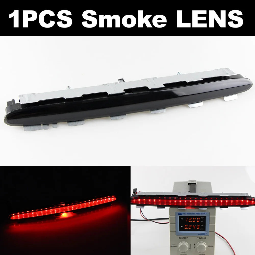 OEM 2098201056 Rear LED 3rd Brake Light &ndash; Fit CLK W209 1pc Smoke Lens