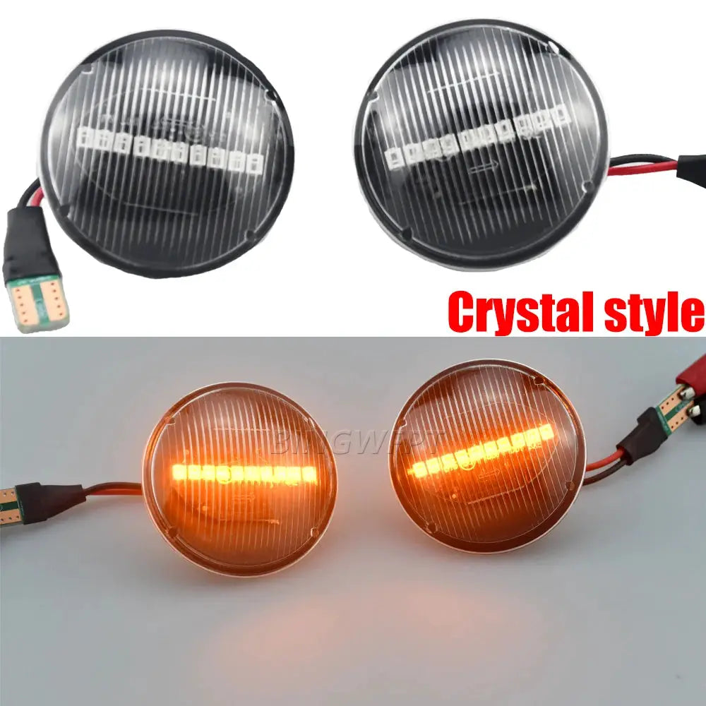 2PCS Car LED Side Repeater Indicator Lamp Lamps For Land Range Rover L322 2002-2012 Dynamic Side Marker Light Side Signal Lights by InterCyprus Trading Ltd