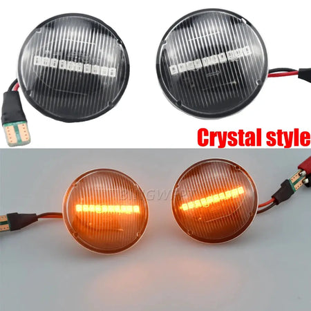 2PCS Car LED Side Repeater Indicator Lamp Lamps For Land Range Rover L322 2002-2012 Dynamic Side Marker Light Side Signal Lights by InterCyprus Trading Ltd