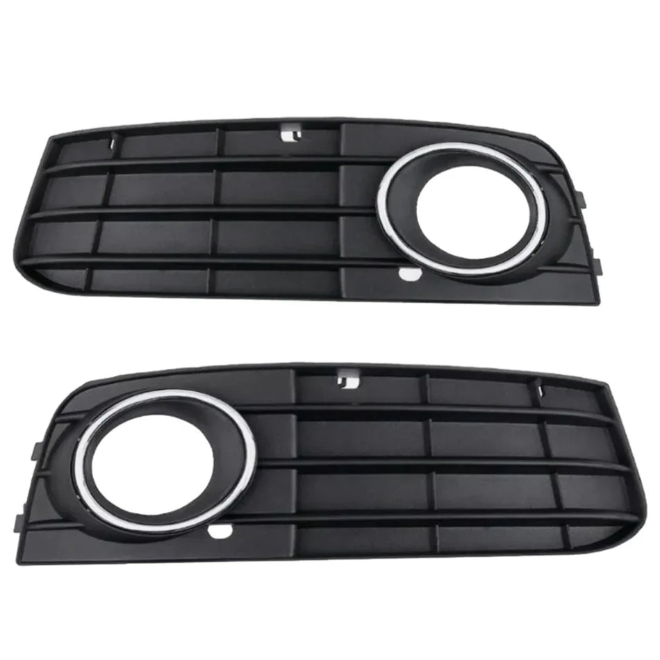 Grelhas dos faróis de nevoeiro em ABS para Audi A4 A4L B8 2009-2012 8KD80768201C 8KD80768101C