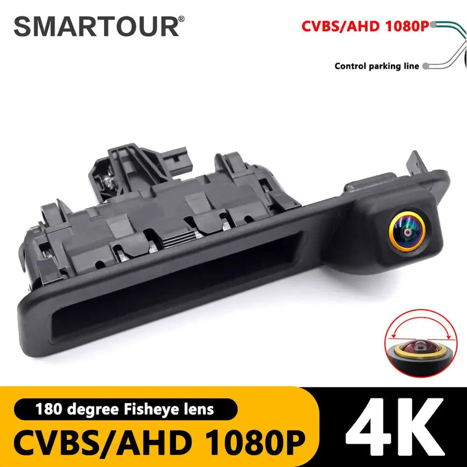 AHD 1080P Car Trunk Handle Reverse Camera For BMW X1/3/5 E39 E53 E82 E88 E84 E90 E91 E92 E93 E60 E61 E70 F10 F30 F11 F25 by InterCyprus Trading Ltd