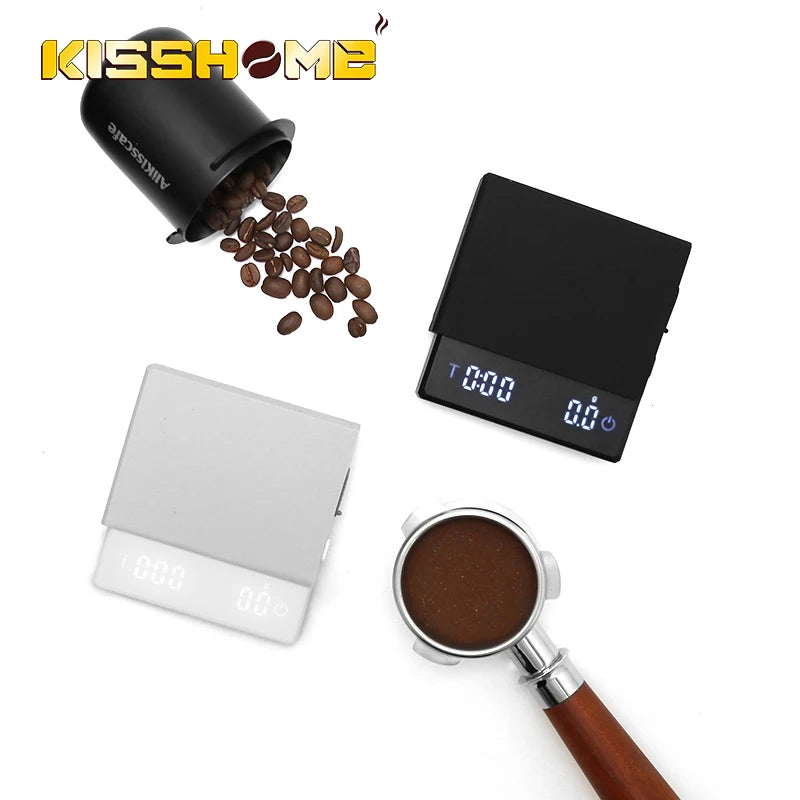 AliKisscafe Coffee Scale &ndash; 0.1g Precision For Espresso