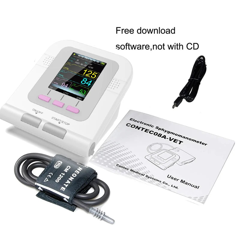 Contec 08A Vet Elektronički Monitor Krvnog Tlakа za Kućne Ljubimce
