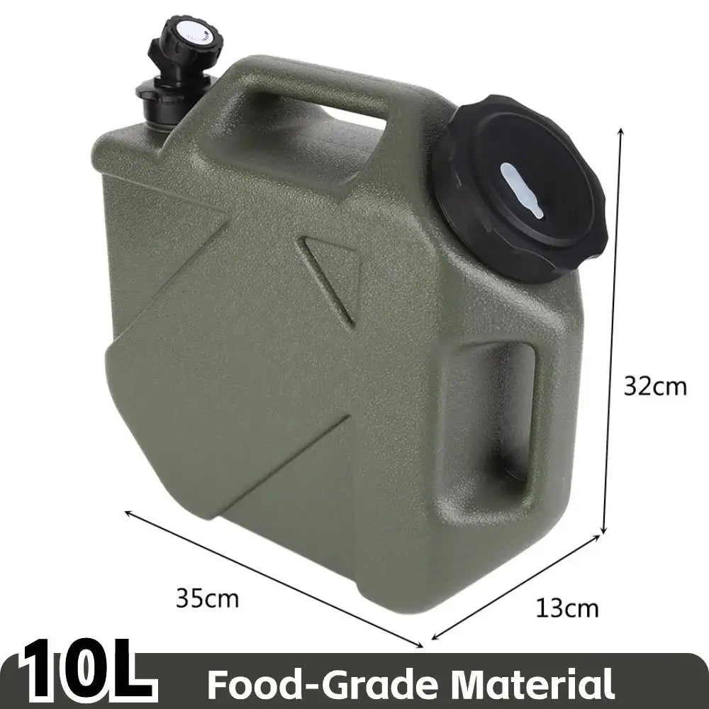 10L Large Capacity Outdoor Camping Water Bag With Faucet 10L 1