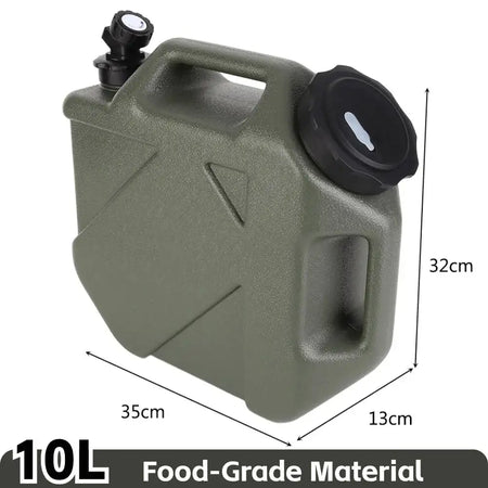 10L Large Capacity Outdoor Camping Water Bag With Faucet 10L 1