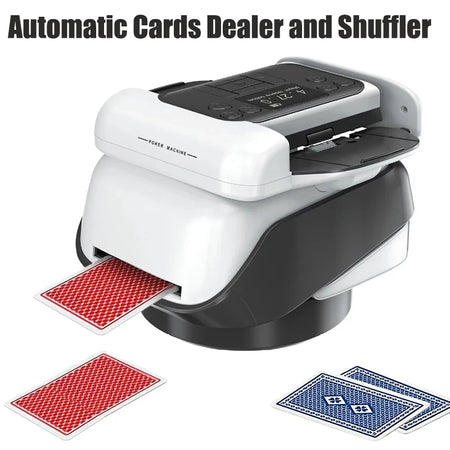 Automatic Card Dealer &ndash; Rechargeable Shuffler for Card Games