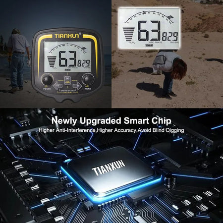 TX-850 Professional Metal Detector 2.5m Depth Gold Finder