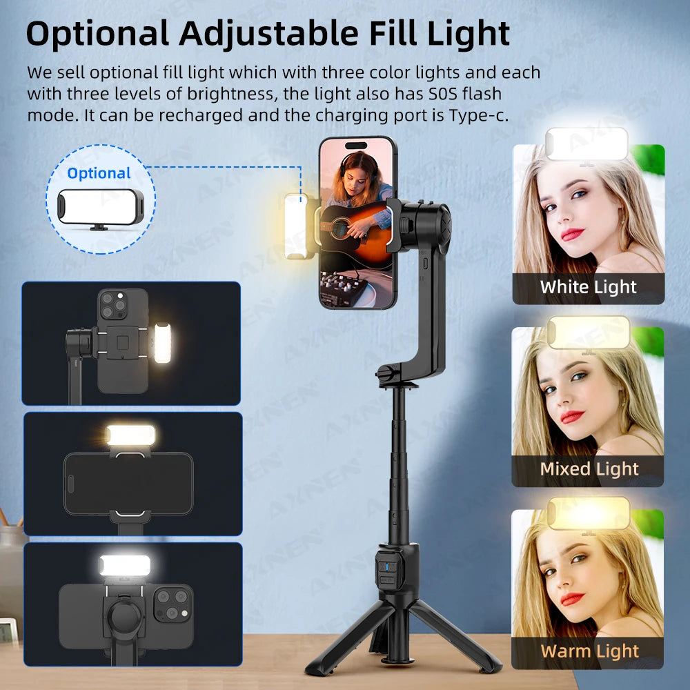 AXNEN HQ2 Series Mobile Phone Stabilizer &ndash; Smooth Video Capture