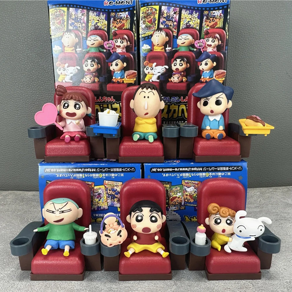 MINISO Crayon Shin-chan Kawaii Anime Figure Decoration Toy