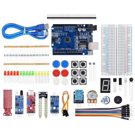 Basic Starter Kit for Arduino Uno Set R3 &ndash; Endless DIY Electronics Possibilities
