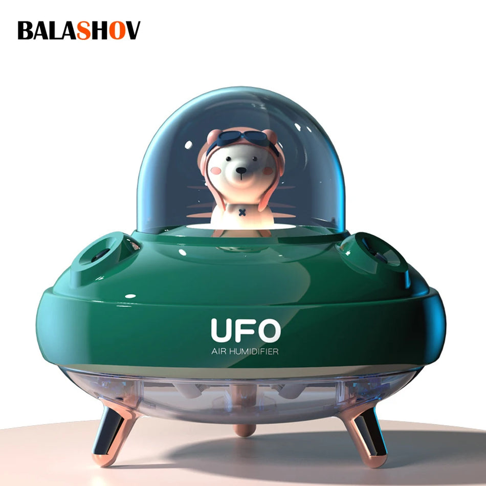 Söt Husdjurs USB Luftfuktare Dubbel Dimma Skrivbord Aromaterapi