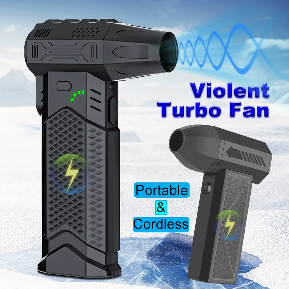 Car Turbo Blower Fan 130,000RPM for Seat Vent, Cordless ABS Pump