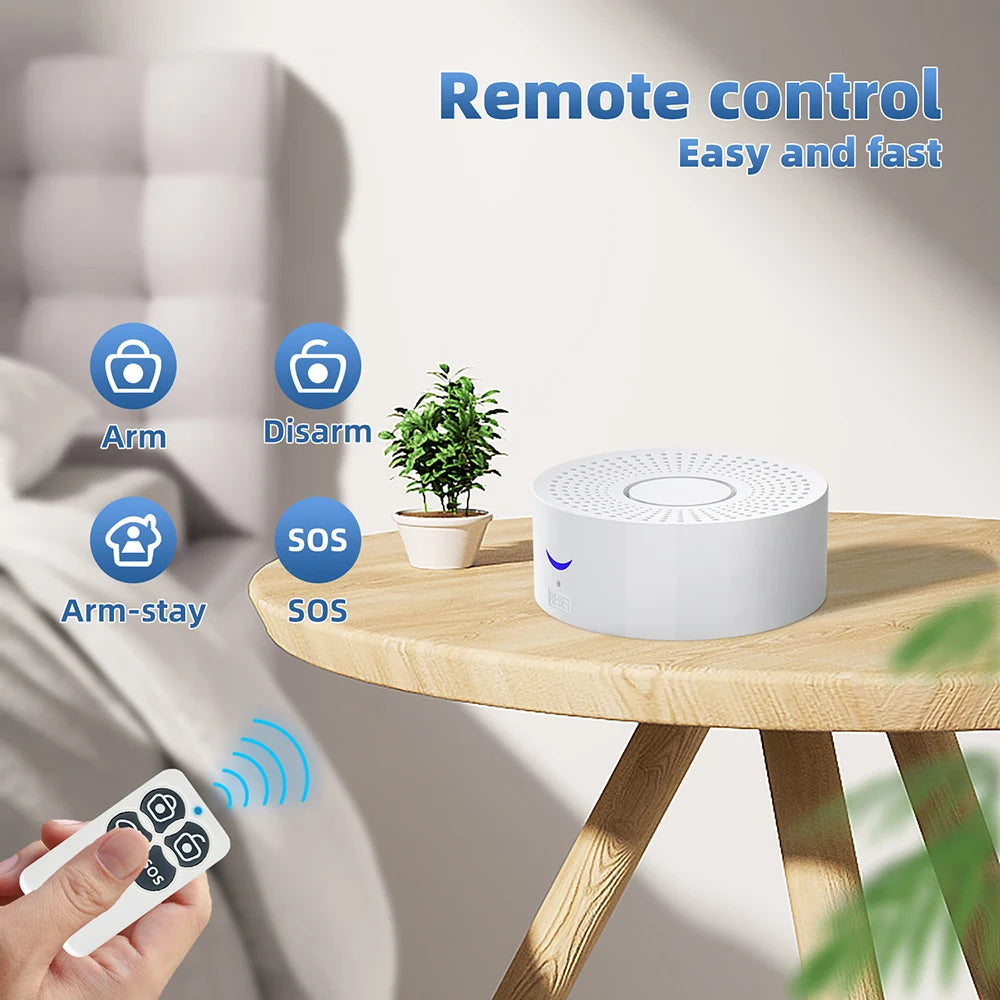 Tuya Smart Alarm System 433MHz Door Sensor &ndash; App Control