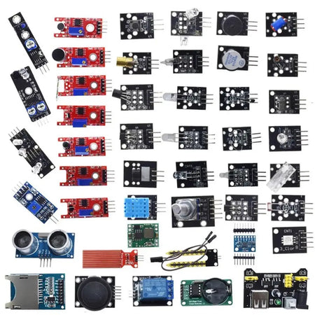 For Arduino 45 in 1 Sensors Modules Starter Kit &ndash; Extensive Range of Sensors