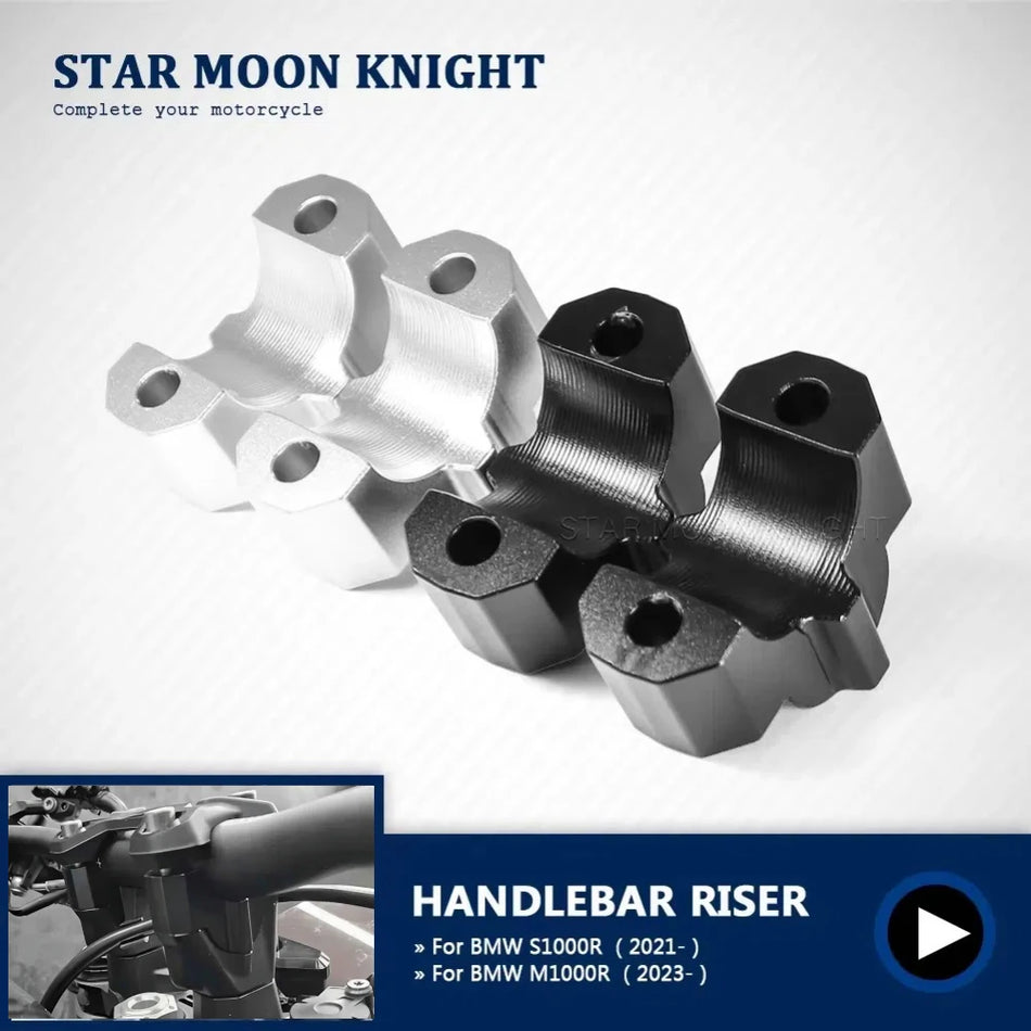 BMW S1000R 2021-, M1000R 2023- Αλουμινένια Βάση Σφιγκτήρα Τιμονιού για Σταθερή Οδήγηση και Εύκολη Εγκατάσταση