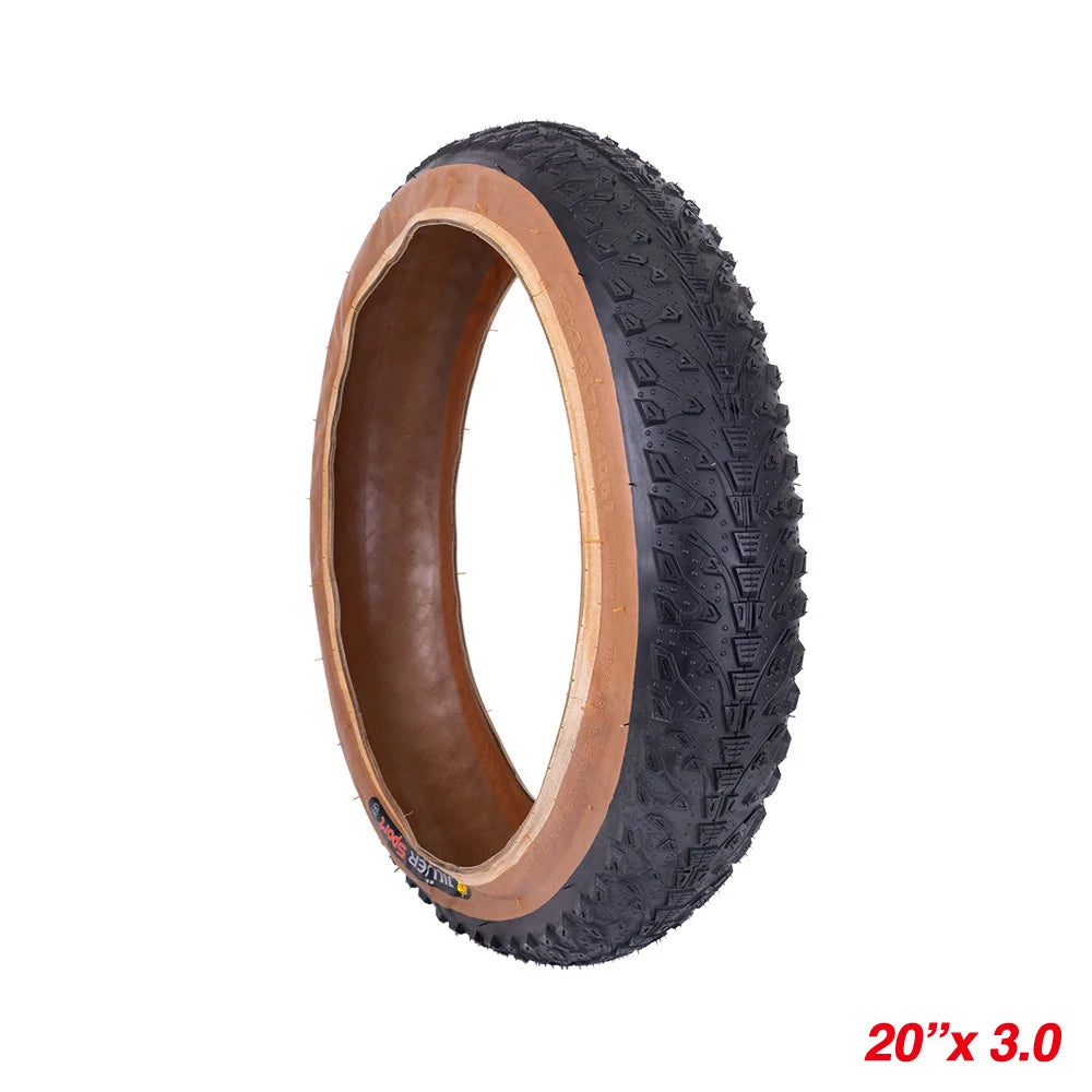 Fat Bike Tire 20x3.0 &ndash; All Terrain Folding Replacement 20 x 3.0 Inch Outer