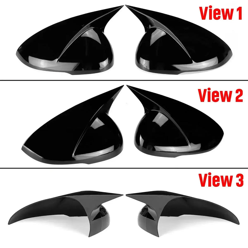 Pair Side Mirror Covers for Kia Forte K3 Cerato 2019 2020 2021 2022