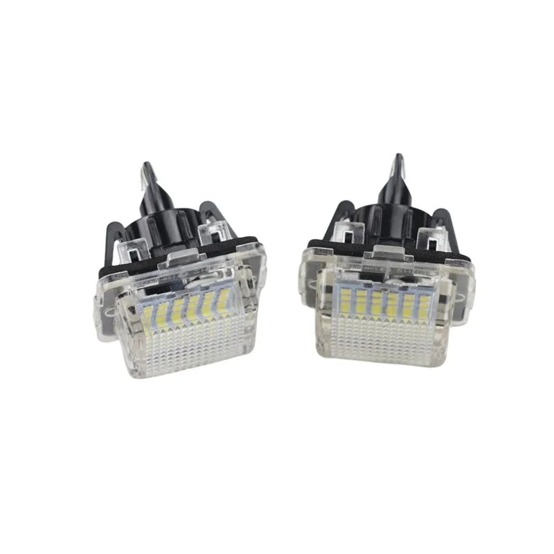 Luzes de Placa LED SMD 2PCS para Mercedes-Benz W204 W212 C207 C216 W221