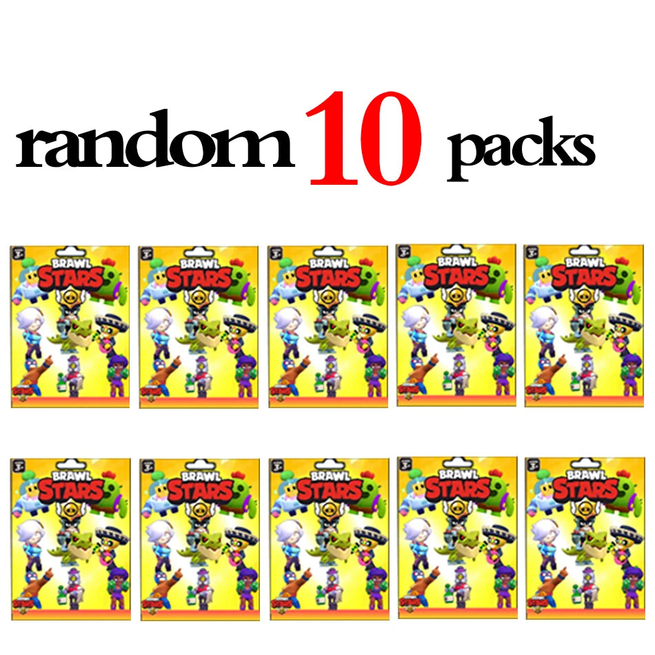 2-24pcs Anime Brawled Blind Box Figures &ndash; PVC Collectible random 10pcs