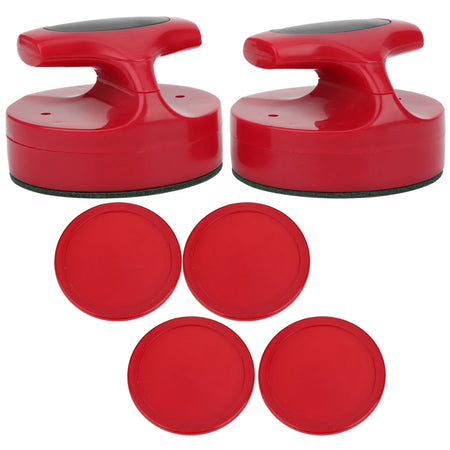 ZK30 Hockey Game Table 94MM Slider Pusher - Smooth Sliding Red