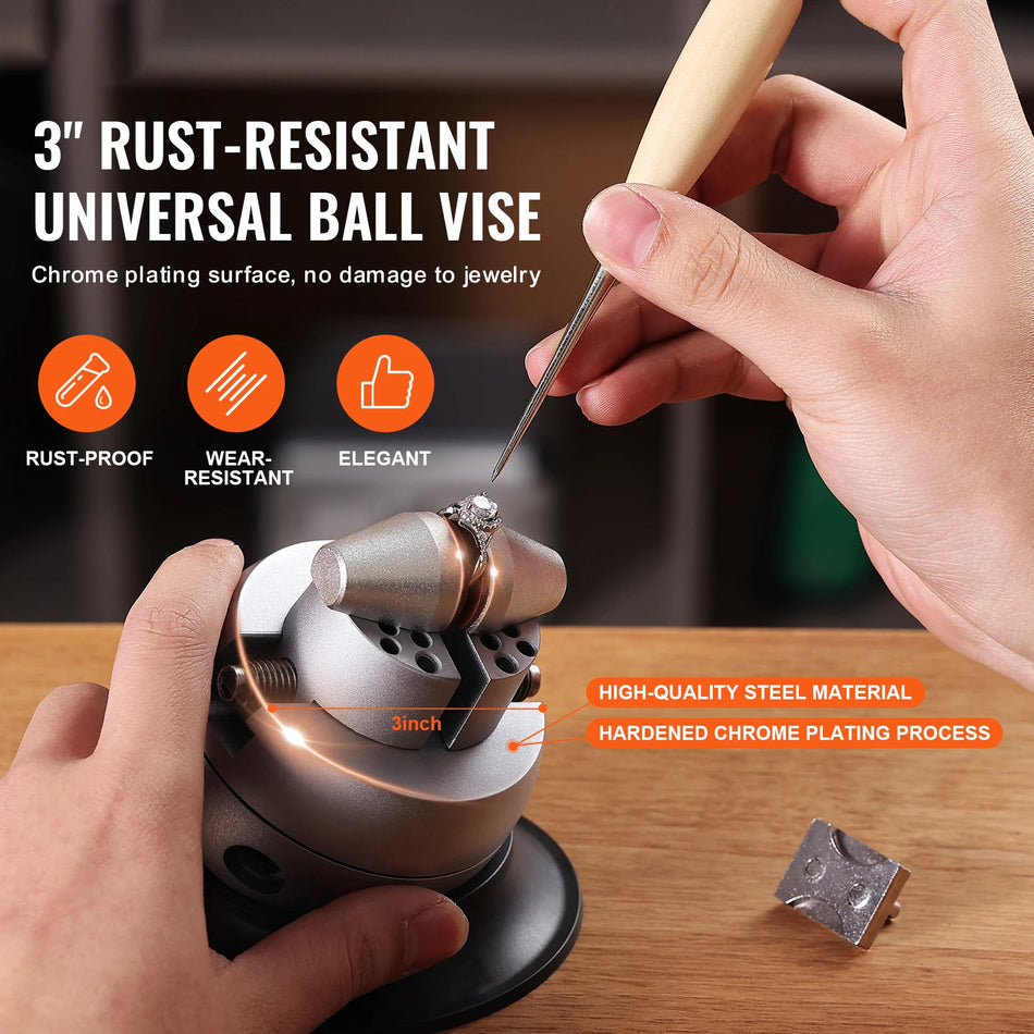 SucceBuy Ball Vise Engraving Tool - Rotating Engraving