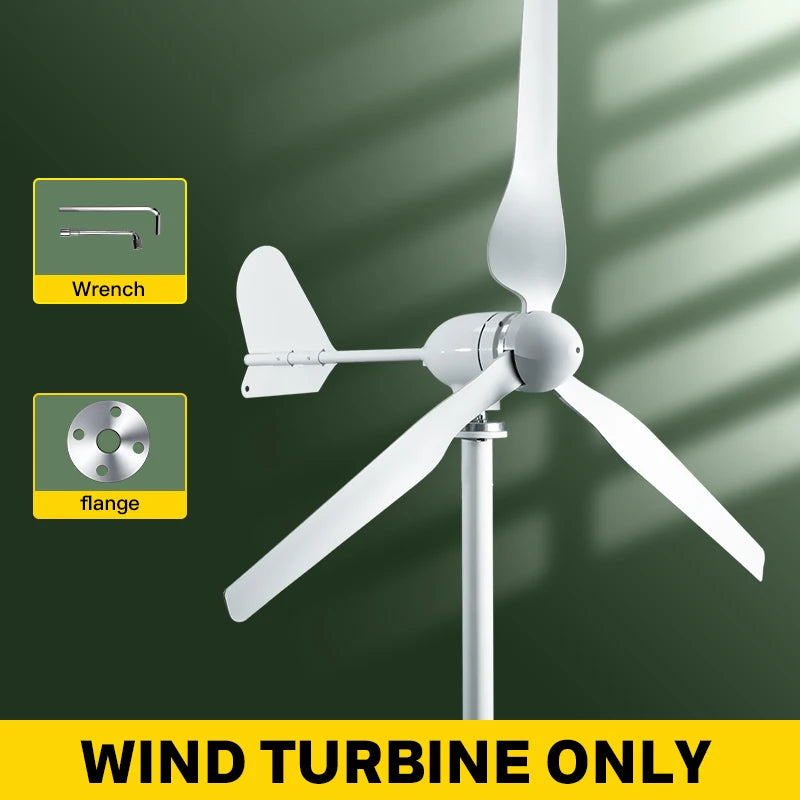 SMARAAD 6000W Off-Grid Wind Turbine Generator with MPPT Controller