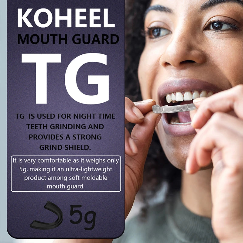 KOHEEL TG Mouth Guard for Teeth Grinding - Easy Fit &amp; Stops Bruxism