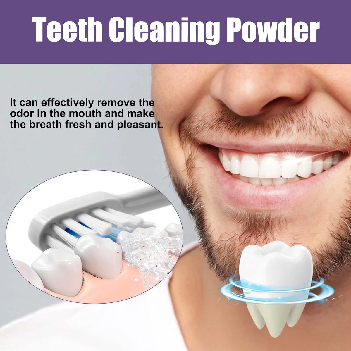 Teeth Whitening Powder &ndash; Effective Dental Plaque Removal